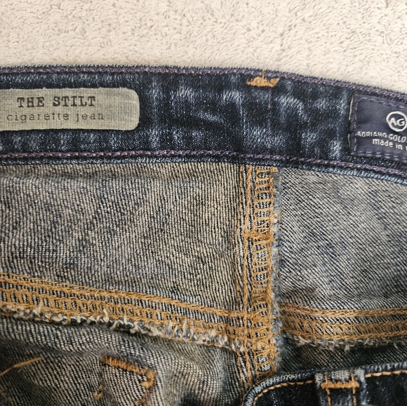 THE STILT size 26R, straight leg Jean. Blue. Measurements in photos. - Picture 4 of 7